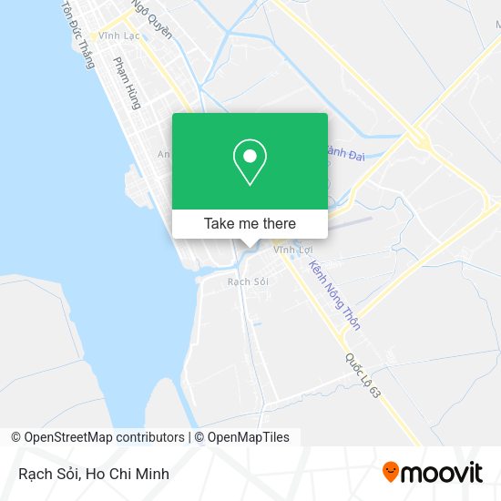Rạch Sỏi map