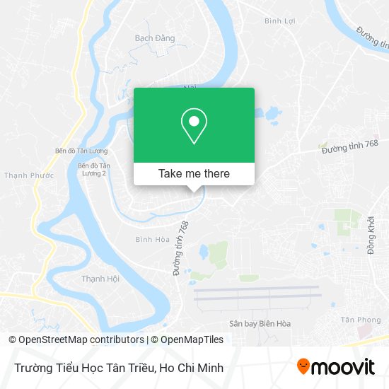 Trường Tiểu Học Tân Triều map