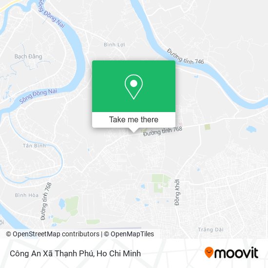 Công An Xã Thạnh Phú map