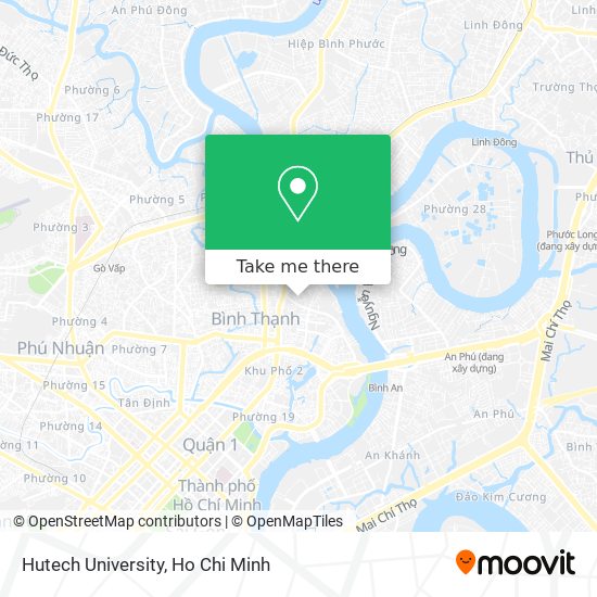 Hutech University map