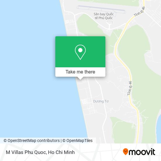 M Villas Phu Quoc map