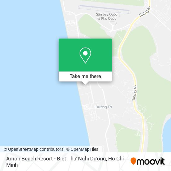 Amon Beach Resort - Biệt Thự Nghĩ Dưỡng map
