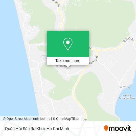 Quán Hải Sản Ra Khơi map