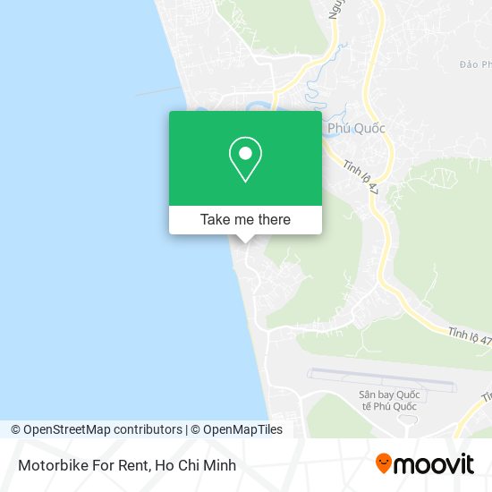 Motorbike For Rent map