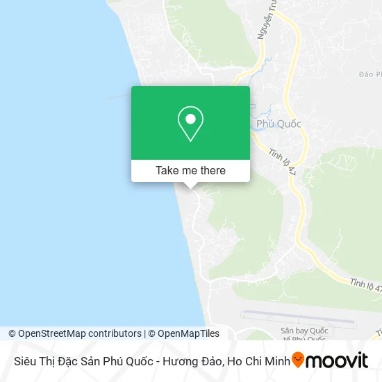 Siêu Thị Đặc Sản Phú Quốc - Hương Đảo map