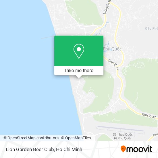 Lion Garden Beer Club map
