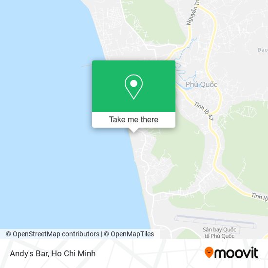Andy's Bar map