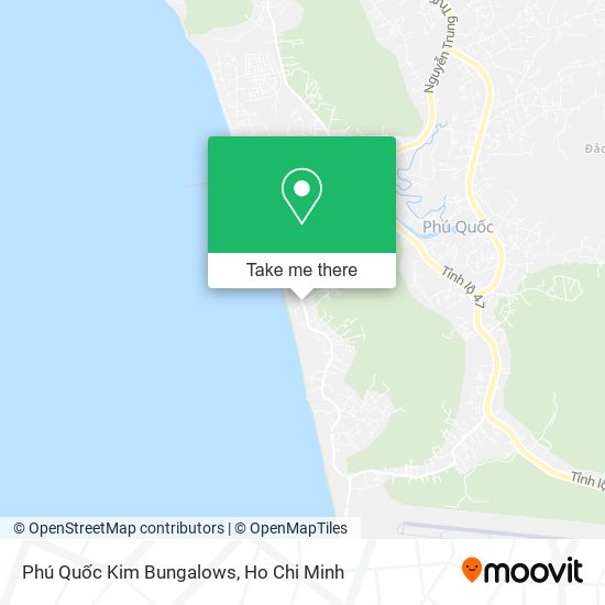 Phú Quốc Kim Bungalows map