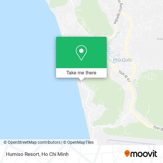 Humiso Resort map