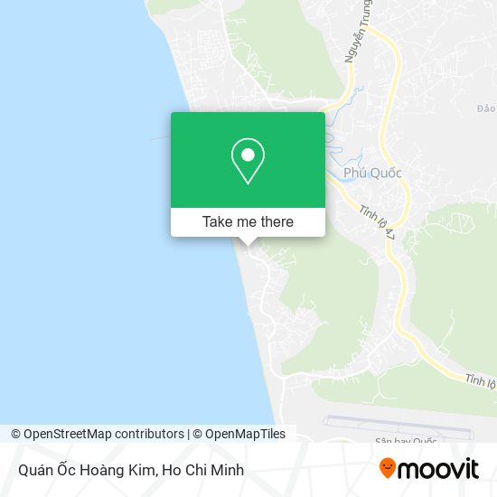 Quán Ốc Hoàng Kim map