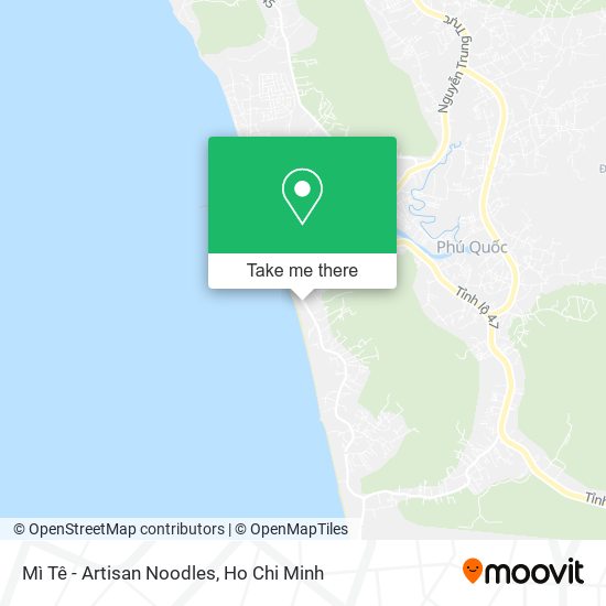 Mì Tê - Artisan Noodles map