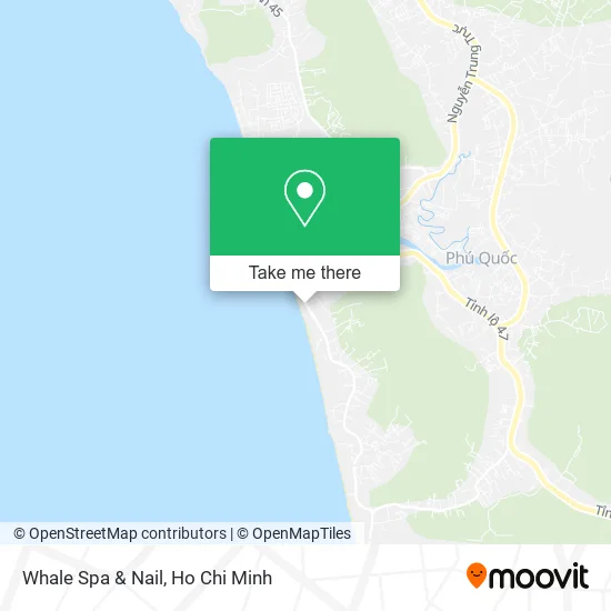 Whale Spa & Nail map