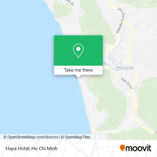Haya Hotel map