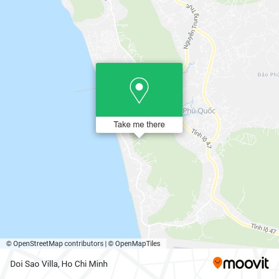 Doi Sao Villa map