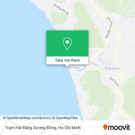 Trạm Hải Đăng Dương Đông map