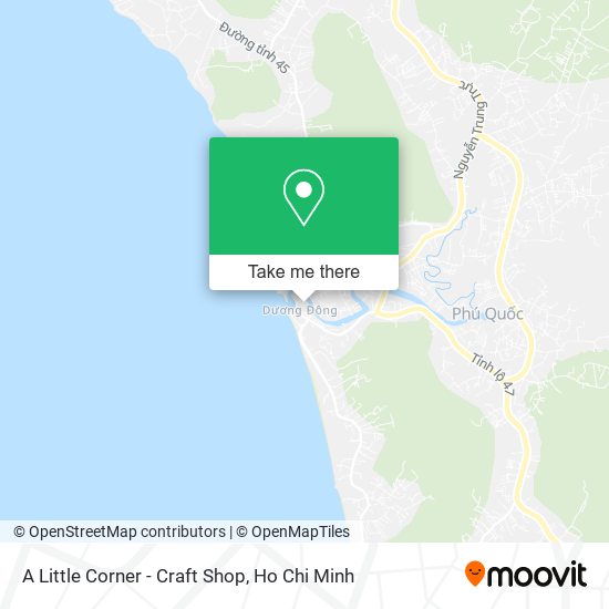 A Little Corner - Craft Shop map