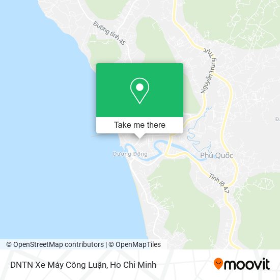 DNTN Xe Máy Công Luận map