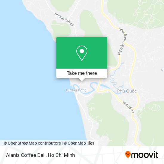 Alanis Coffee Deli map