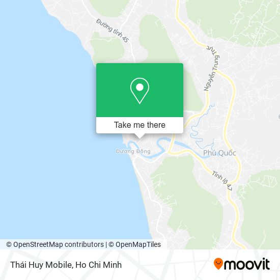 Thái Huy Mobile map