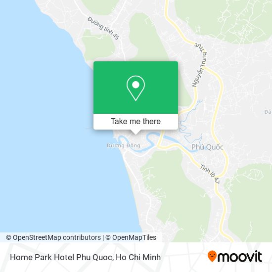 Home Park Hotel Phu Quoc map