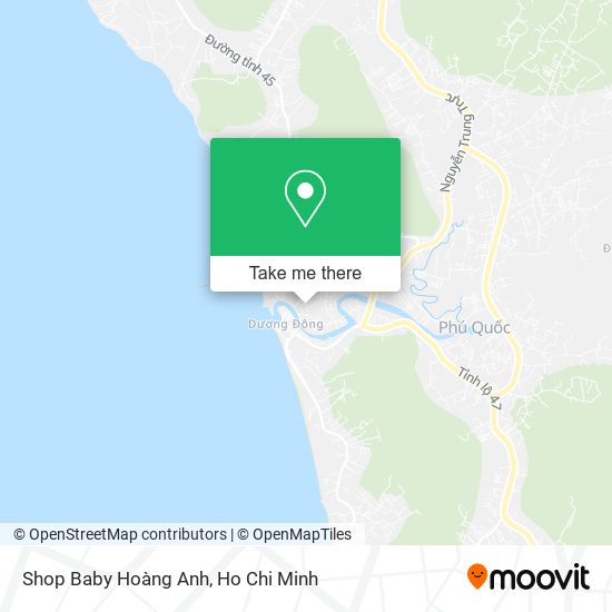Shop Baby Hoàng Anh map