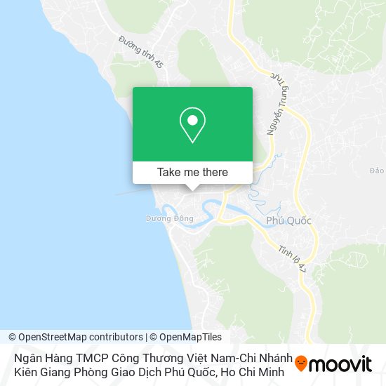 Ngân Hàng TMCP Công Thương Việt Nam-Chi Nhánh Kiên Giang Phòng Giao Dịch Phú Quốc map