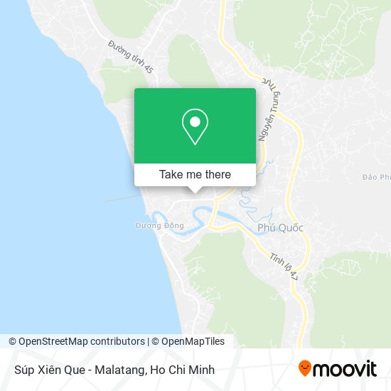 Súp Xiên Que - Malatang map