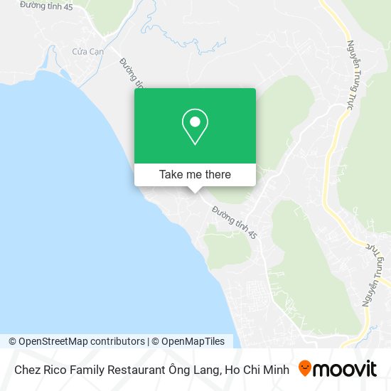 Chez Rico Family Restaurant Ông Lang map