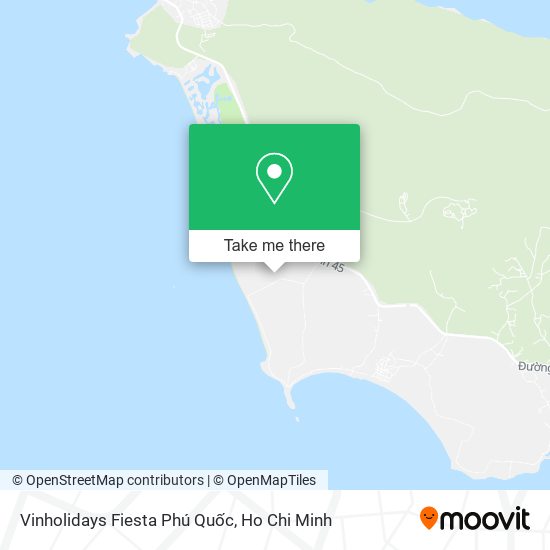 Vinholidays Fiesta Phú Quốc map