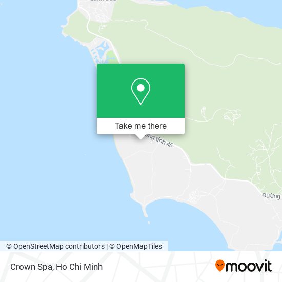 Crown Spa map