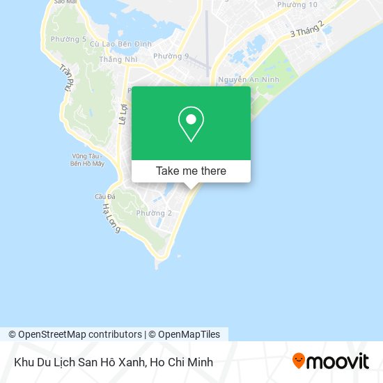 Khu Du Lịch San Hô Xanh map