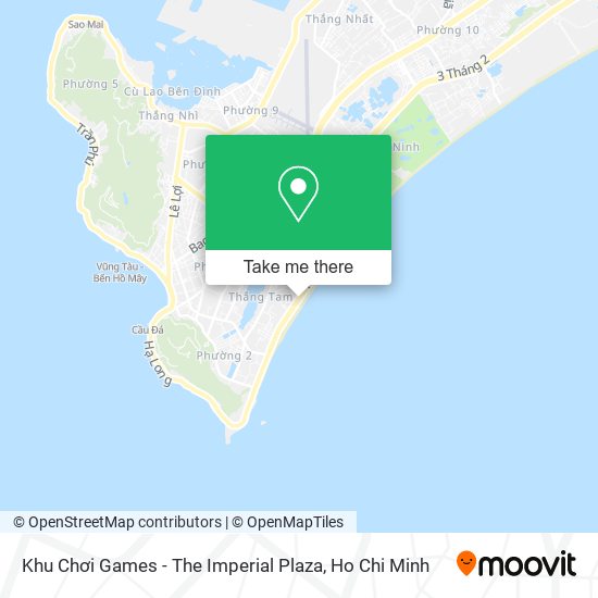 Khu Chơi Games - The Imperial Plaza map