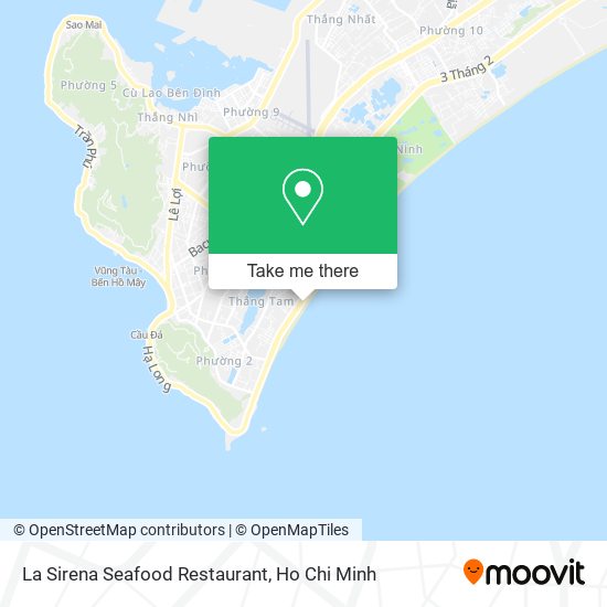 La Sirena Seafood Restaurant map