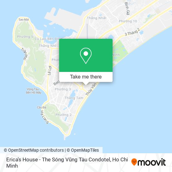 Erica's House - The Sóng Vũng Tàu Condotel map