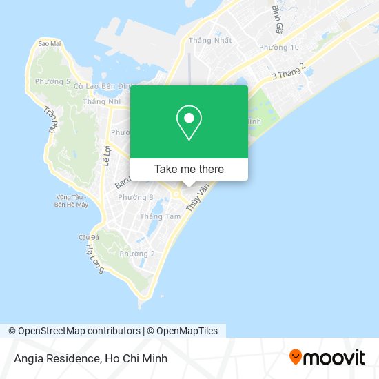 Angia Residence map