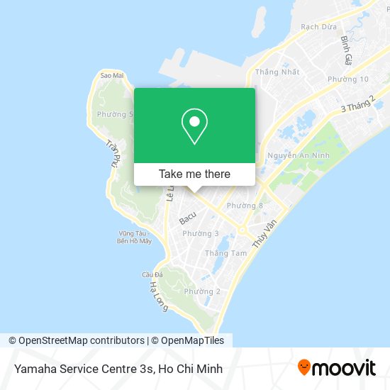 Yamaha Service Centre 3s map