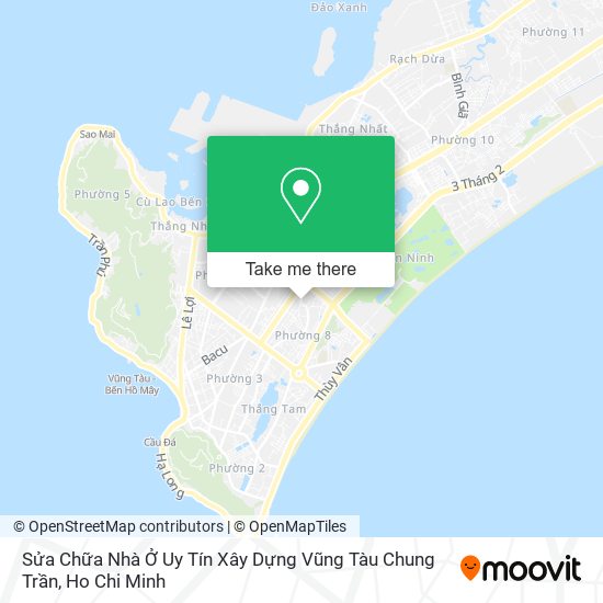 Sửa Chữa Nhà Ở Uy Tín Xây Dựng Vũng Tàu Chung Trần map