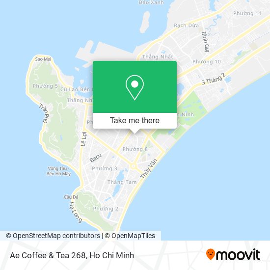 Ae Coffee & Tea 268 map
