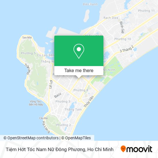 Tiệm Hớt Tóc Nam Nữ Đông Phương map