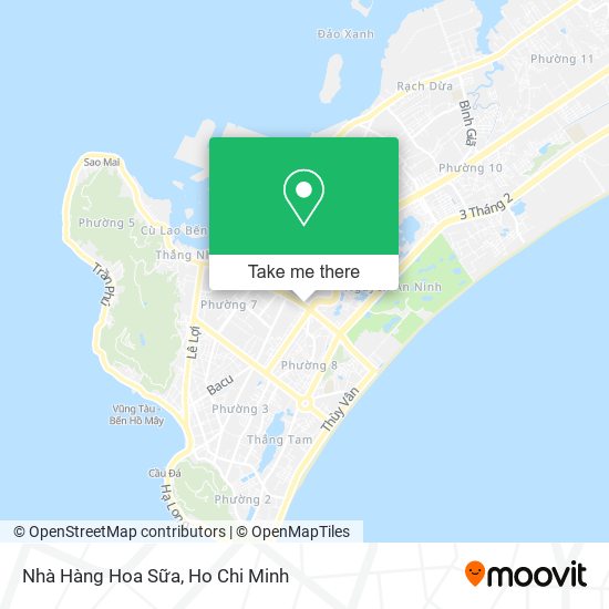 Nhà Hàng Hoa Sữa map