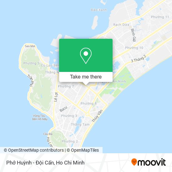 Phở Huỳnh - Đội Cấn map