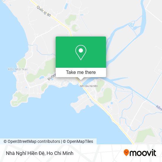 Nhà Nghỉ Hiền Đệ map