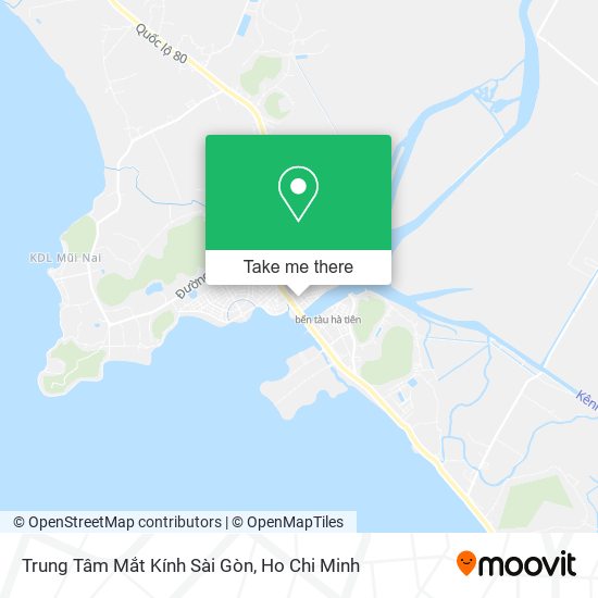 Trung Tâm Mắt Kính Sài Gòn map
