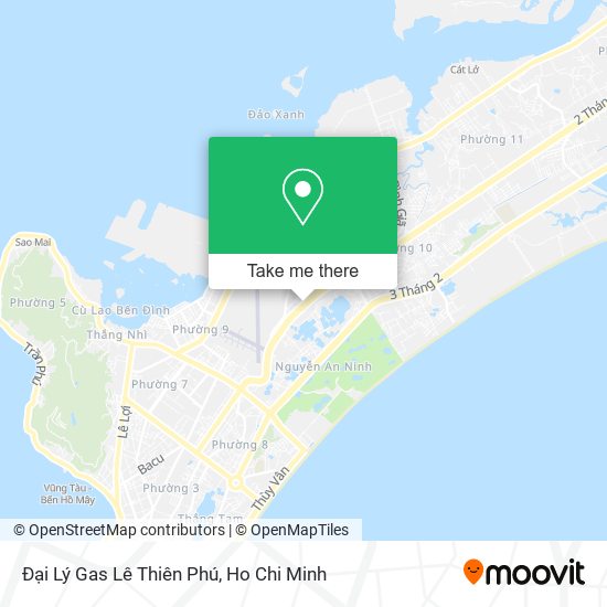 Đại Lý Gas Lê Thiên Phú map