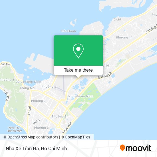 Nhà Xe Trần Hà map