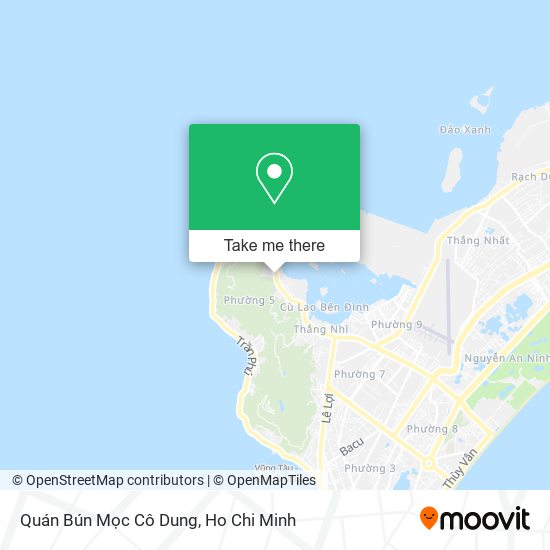 Quán Bún Mọc Cô Dung map