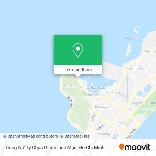 Dòng Nữ Tỳ Chúa Giesu Linh Mục map