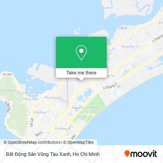 Bất Động Sản Vũng Tàu Xanh map