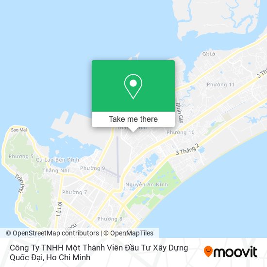 Công Ty TNHH Một Thành Viên Đầu Tư Xây Dựng Quốc Đại map