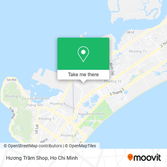 Hương Trầm Shop map